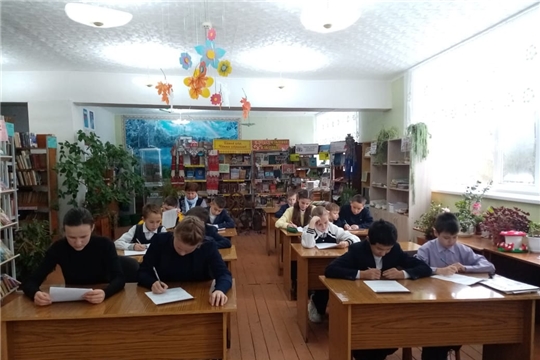 Турмышская библиотека в очередной раз стала одной из площадок проведения Всероссийской олимпиады