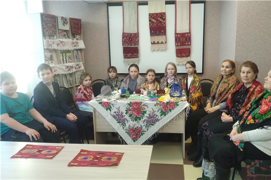 В Янтиковской центральной библиотеке провели увлекательное мероприятие «Крещенские посиделки»