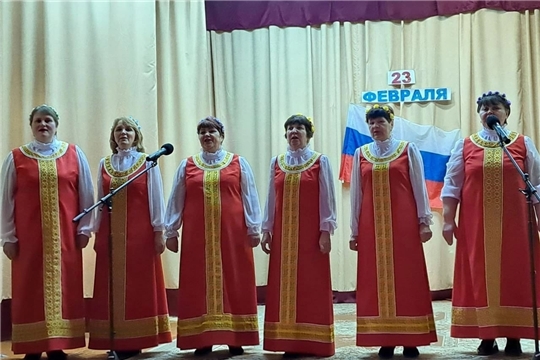 Можарская библиотека приняла участие в вечере отдыха "На страже мира и добра"