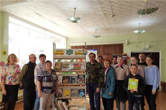 В рамках республиканского проекта «Сила села. Ял хǎвачě» в Турмышской библиотеке состоялась тематическая встреча с Кузнецовым А.В.