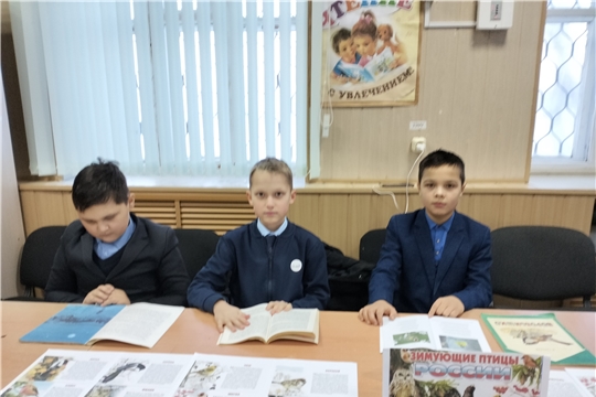 Экологический час "Птицы-наши друзья" в Балабаш-Баишевской с/б