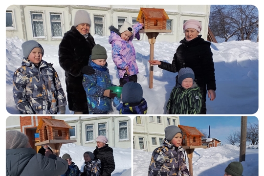 Экологический час «Покормим птиц» в Большечеменевской с/б