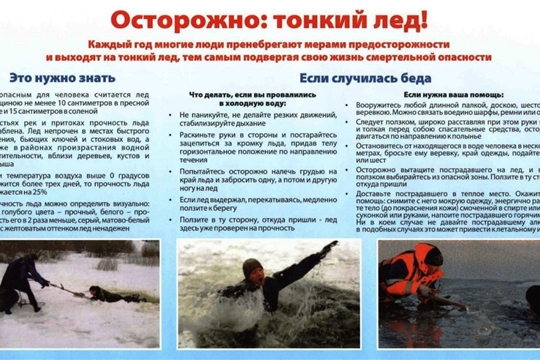 ❗️Памятка для детей и родителей: "Осторожно, тонкий лед!", "Правила безопасности на льду в осенне-зимний период".