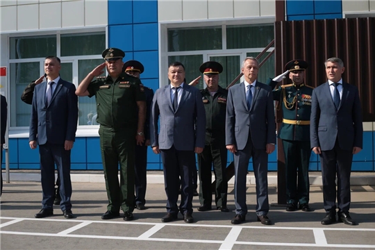Курсанты в строю