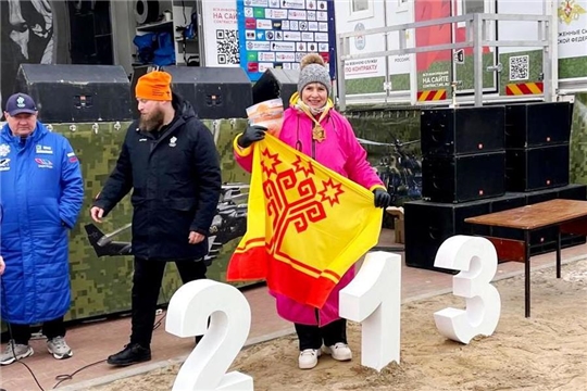 Представительница Федерации зимнего плавания «Татьяна Александрова блестяще выступила на всероссийских соревнованиях по зимнему плаванию
