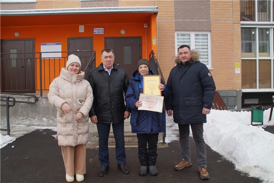 В Чебоксарах наградили лучших дворников по итогам работы в феврале