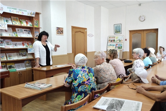 В Канаше продолжает работу «Школа здоровья 60+»