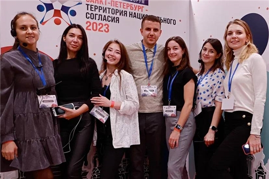 Чувашская молодежь «зажигает» В Санкт - Петербурге
