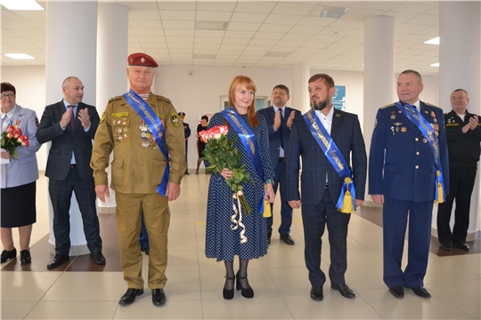 Председатель Союза женщин Чувашии Наталья Николаева принята в кадетское братство