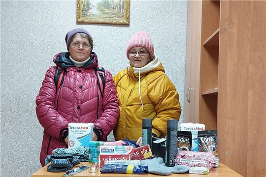 Ибресинский женсовет активно участвует в сборе помощи раненым солдатам