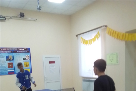  Прошёл турнир по настольному теннису