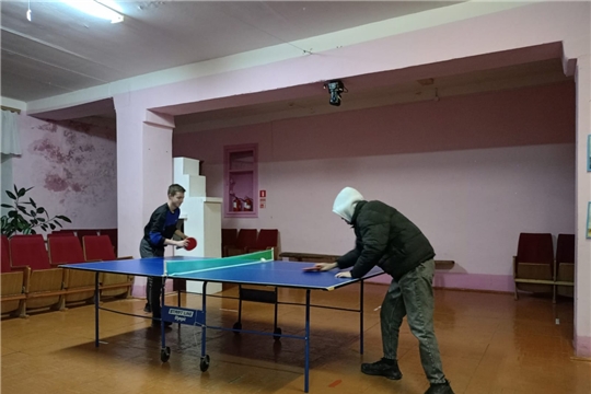 Дружеские соревнования по настольному теннису