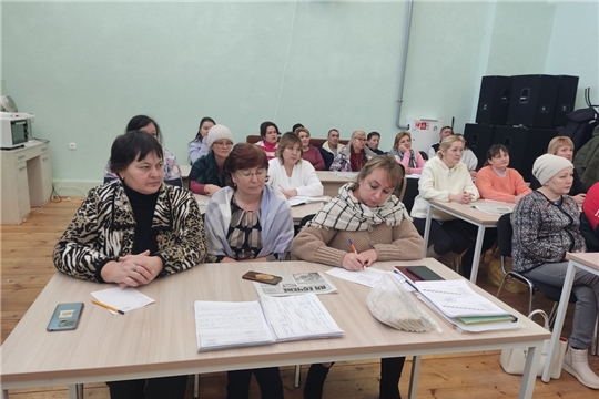 Совещание специалистов ДК Янтиковского МО