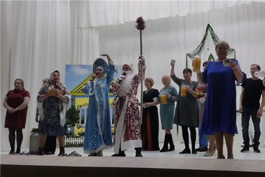 Новогоднее шоу в Яншихово - Норвашском доме культуры