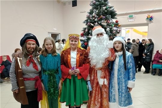 Новогоднее мероприятие в Чутеевском ДК