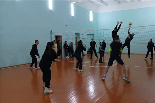 Волейбольный турнир в Нижаровском ДК
