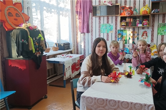 Мастер - класс в Нижаровском доме культуры