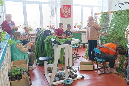 Посильная помощь фронту от жителей деревни Нижарово