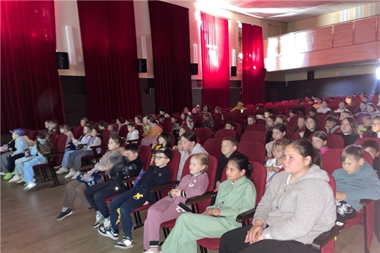 Показ фильмов в рамках международного кинофестиваля