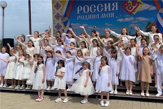 Праздник детства в селе Янтиково