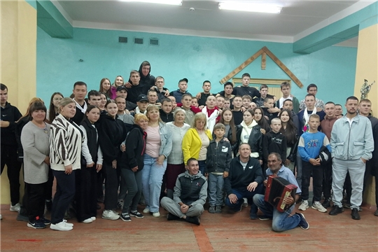 Торжественные проводы в армию в Алдиаровском доме культуры