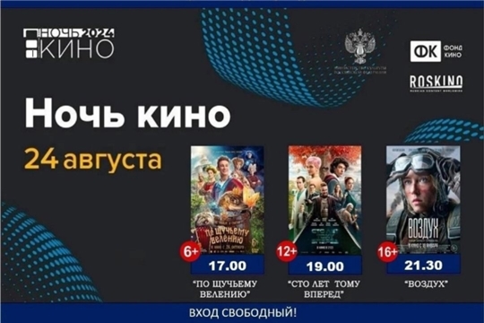 Ночь кино распахивает двери!