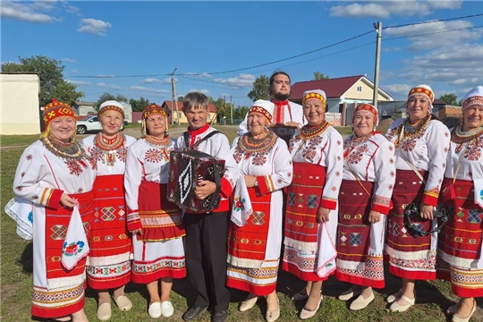 Народный фольклорный ансамбль "Тармаш" в Канашском районе!