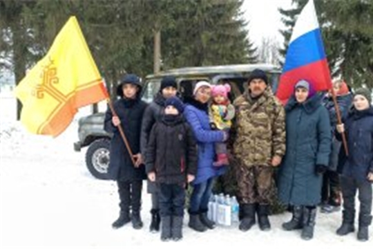Жители Кукшумского сельского поселения 9 марта отправили через Кузьмина Александра гуманитарную помощь в зону СВО