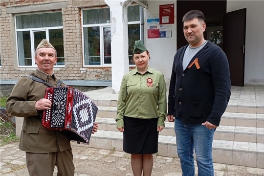Работники культуры Ядринского округа присоединились к всероссийской акции «Георгиевская ленточка»!