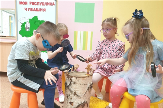 Грибные познания на полисенсорной основе в «Журавлике