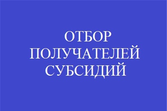 Дополнительный отбор получателей субсидий в 2024 году