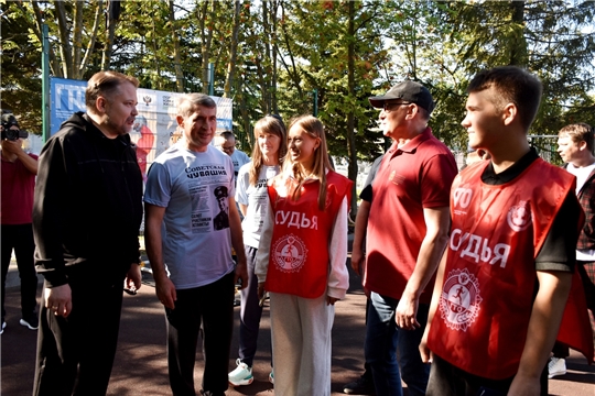 Эстафета газеты «Советская Чувашия» прошла под флагом ГТО