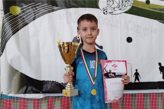 Игнатьев Алексей победитель турнира по футболу Spartak Junior