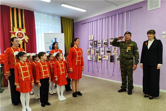 Дошколята - участники Парада Победы