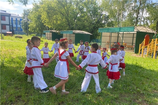 Чувашский праздник "Акатуй" в детском саду.