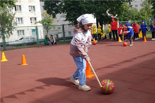 Спортивное лето: "День волшебного мяча"