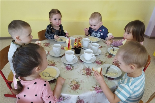 Детский сад перешел на осеннее меню