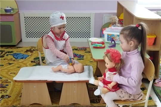 Дошкольники познакомились с профессией медсестры