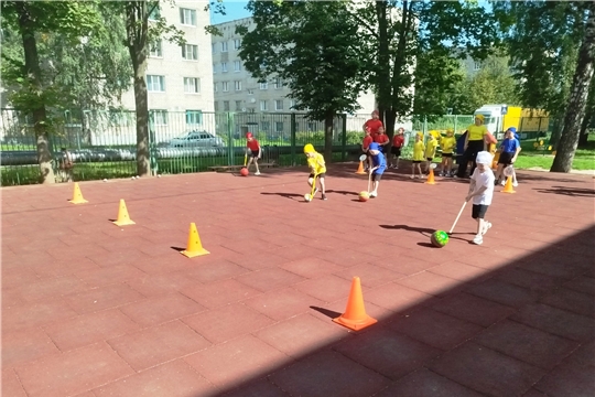 Спортивное лето: "День волшебного мяча"