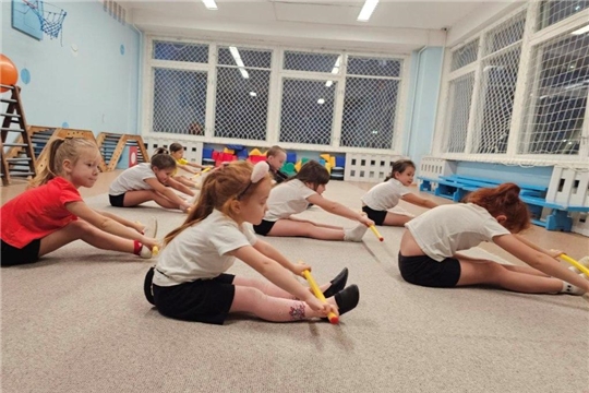 Итоговые занятия по ДПУ "Детский фитнес"