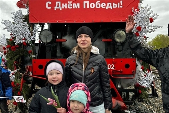 Воспитанники посетили ретро музей — «Поезд Победы»
