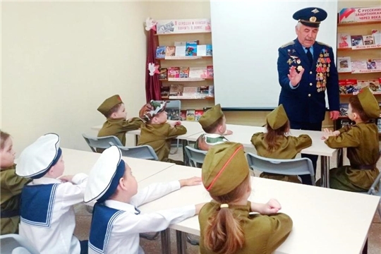 Воспитанники детского сада принимают участие в марафоне «Минувших лет святая память»