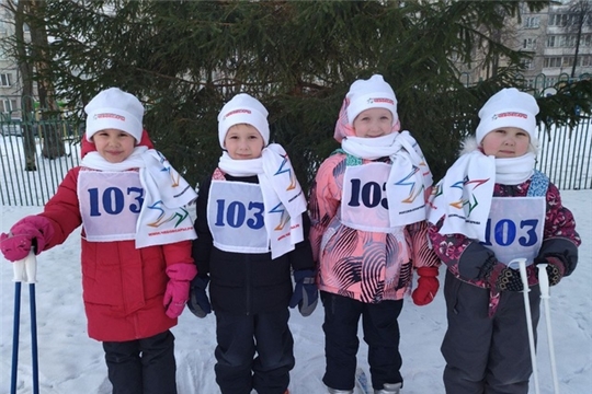 лыжная гонка "Лыжня России", в рамках муниципального проекта "Мы выбираем спорт"