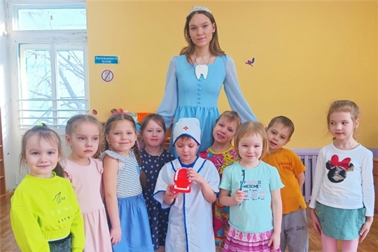 «Здоровые зубы — залог здоровья!» в рамках муниципального проекта «Академия профессий»