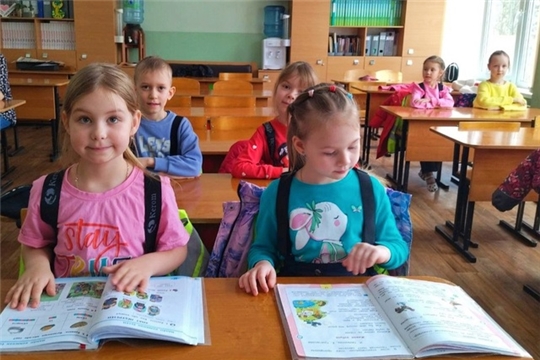Экскурсия в СОШ №40 в рамках муниципального проекта "Преемственность: детский сад - школа"