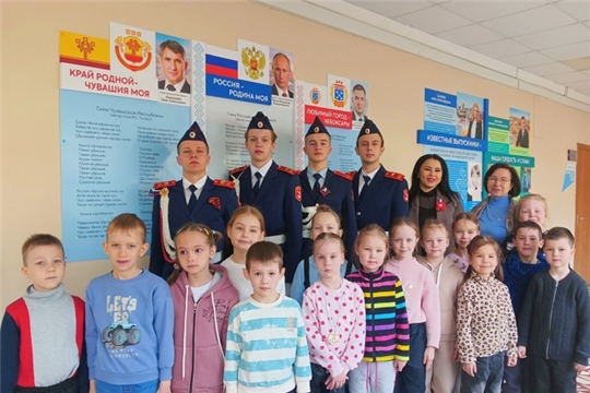 В рамках муниципального проекта "Преемственность: детский сад - школа", ребята группы "Теремок" посетили МАОУ "СОШ №40" г. Чебоксары.