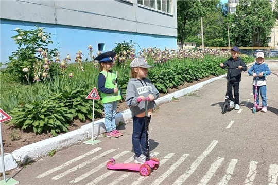 Безопасная езда на самокате