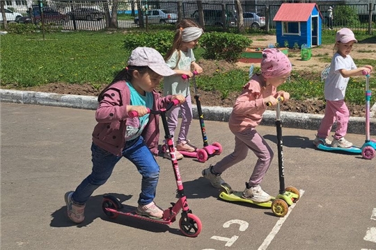 Безопасное катание на самокате