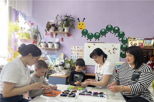 Отчетное занятие в кружке "Пластилиновое чудо"