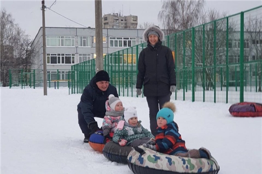 Безопасное катание на ватрушках!